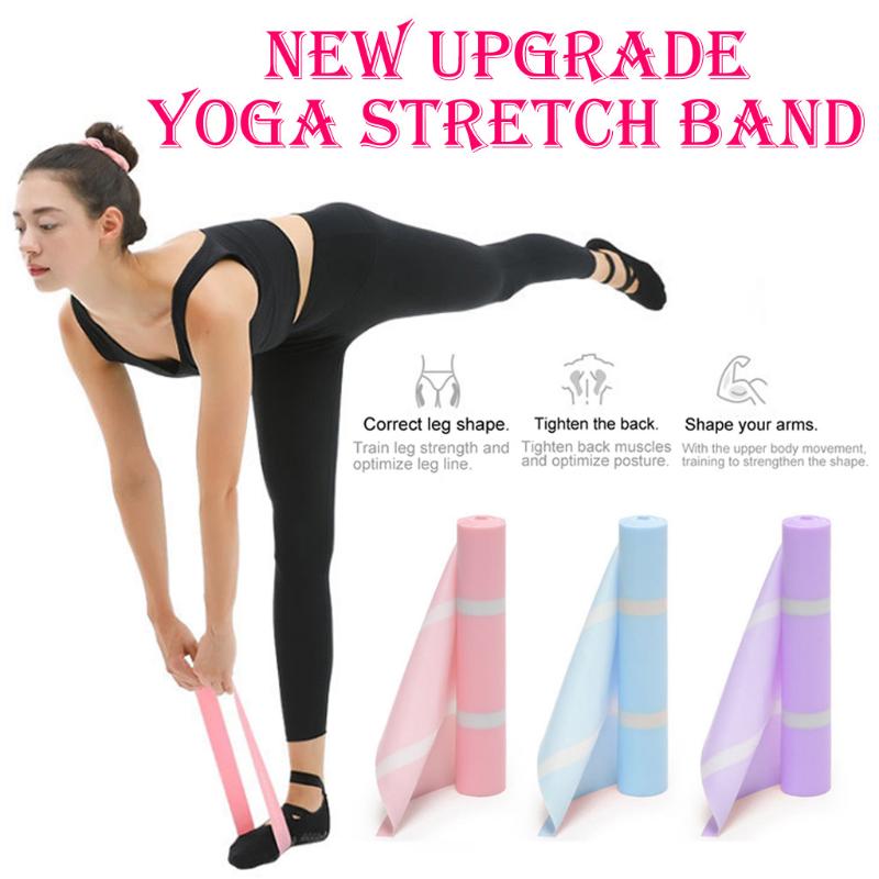 

Yoga Stretch Band Environment Friendly Tasteless Rubber Resistance Belt Fitness Rally Gym Stretching Training Crossfit E4 Bands