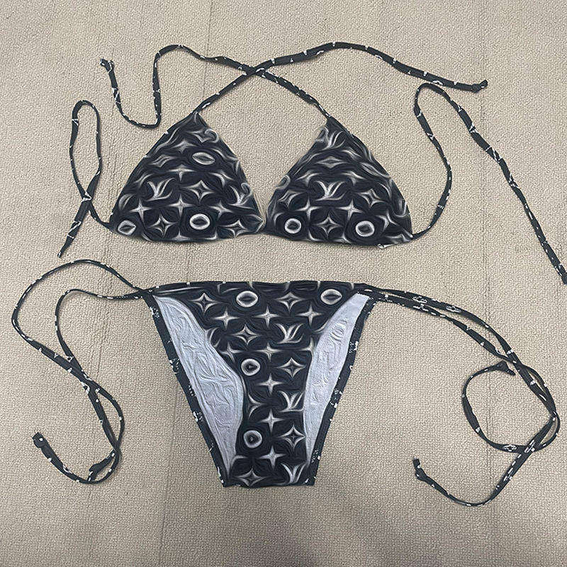 

women Designer Bikini set Wear suits Swimming Sexy swimsuit swimwear printing Lady Soft fashion Summer Beach Bikinis