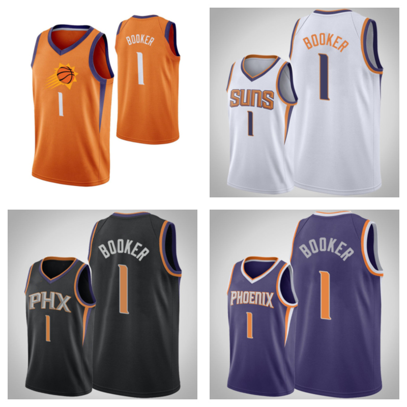 

Basketball jersey1 Devin Booker, Black;red