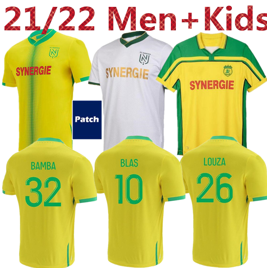 

2021 2022 Maillots FC Nantes Etoile soccer jerseys 2000-01 Champions 21/22 Re-Edition GIROTTO COULIBALY BLAS KOLO MUANI SIMON football shirt men kids maillot de foot, Orange
