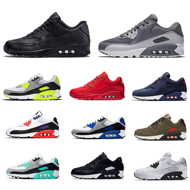

Classic Designer 90 running shoes men women chaussures 90s Camo Worldwide Supernova triple white black mens trainers Outdoor Sports Sneakers 36-45