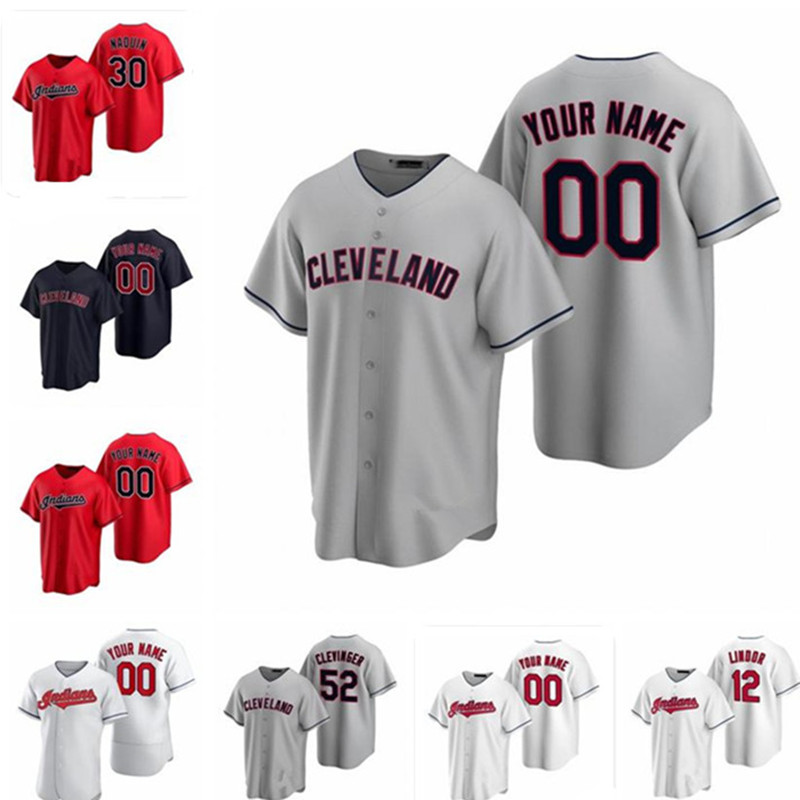 

Sam Hentges Jerseys Cesar Hernandez James Hoyt Daniel Johnson Karinchak Phil Maton 75 Triston McKenzie Baseball Jersey Custom Stitched Wear, Men's color 1