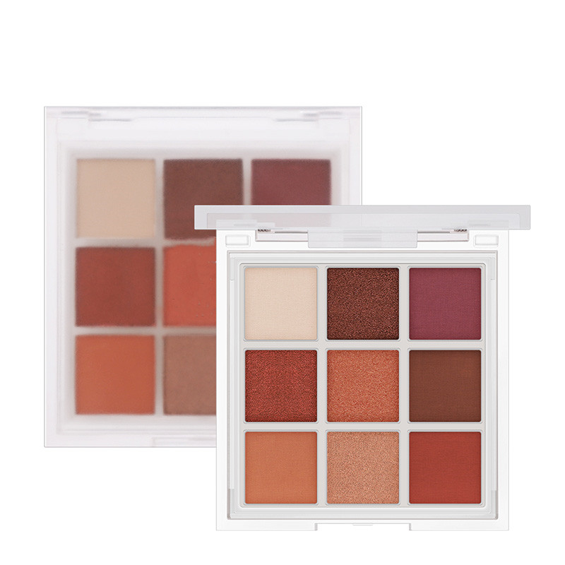 

China 9 color Eyeshadow Palette New Earthy Color Eyeshadow Makeup Palette