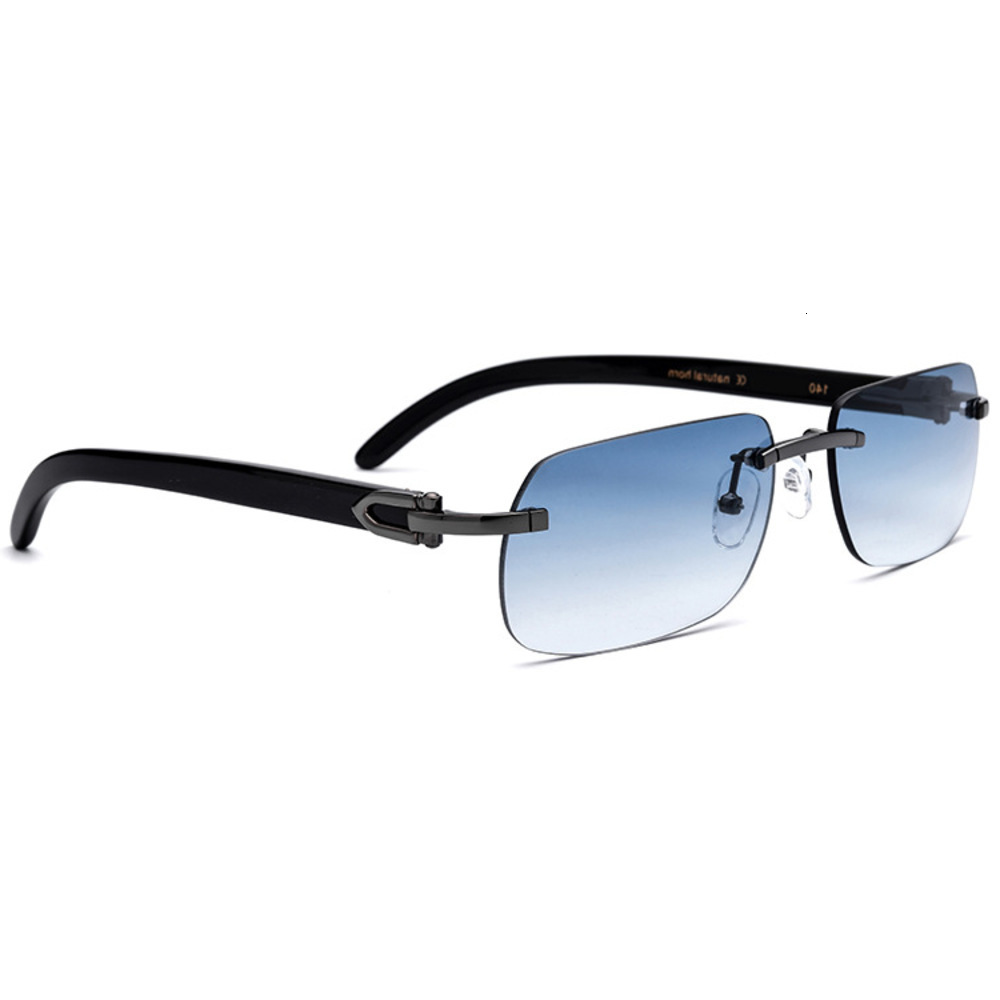 

Highend accessories Luxury Vintage Pure Natural Black White Buffalo Horn Rimls Sunglass Men Wood Sun Glass Retro Shad Classic Style Eyewear