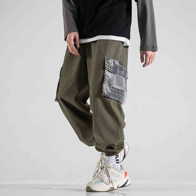 

Men's Pants 2021 New Harem Joggers Sweatpants Japanese Streetwear Trousers Hip Hop s 2021 -5XL Y4T4, Khaki