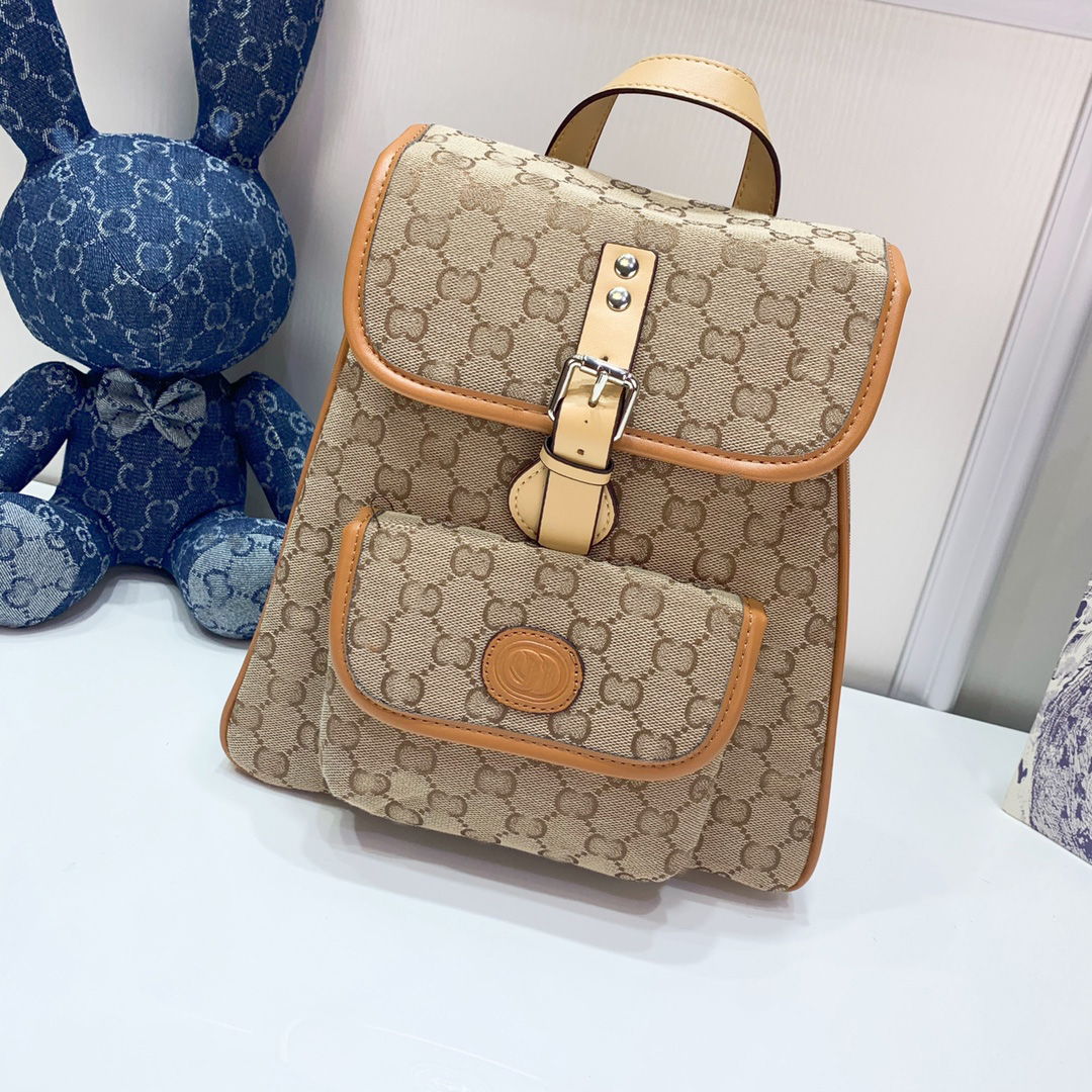 

brown brand kids bags designer backpack size 25*18*10, Only for price difference