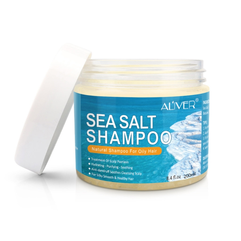 

Natural Sea Salt Shampoo Hair Treatment Shampoo for Scalp Psoriasis Itching