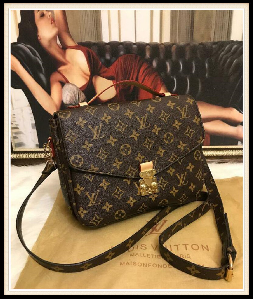 

Luxurys bags Messenger Bag Women Totes Fashion LV LOUIS Bags Vintage printing Shoulder Bags classic crossbody bag Vitton 561, Red;black