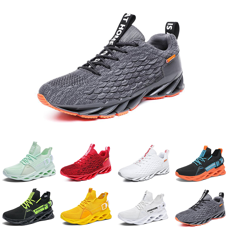 

men women running shoes Triple black cream yellow red lemen green Cool grey mens trainers sports sneakers thirty four
