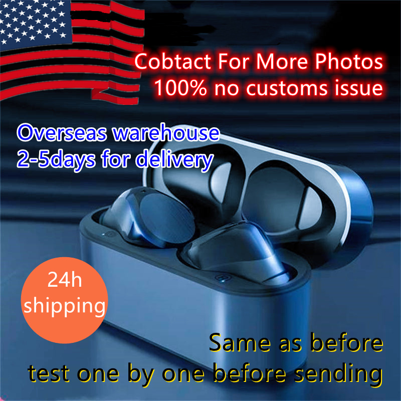 

Newest Gen 3 Wireless Earphone earphones Transparency Metal Rename GPS Wireless Charging Bluetooth Headphones Generation In-Ear Detection For Cell Phone, White