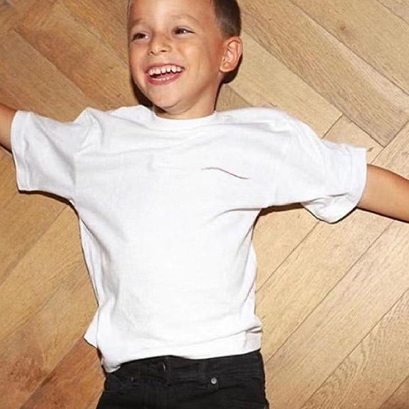 

Kids T shirts Summer Letter Printed Tops Tees Boys Girls Tshirts Baby classic Clothing Chidlren Unisex Multicolor 5color Comfortable Casual Sports Teen, Red