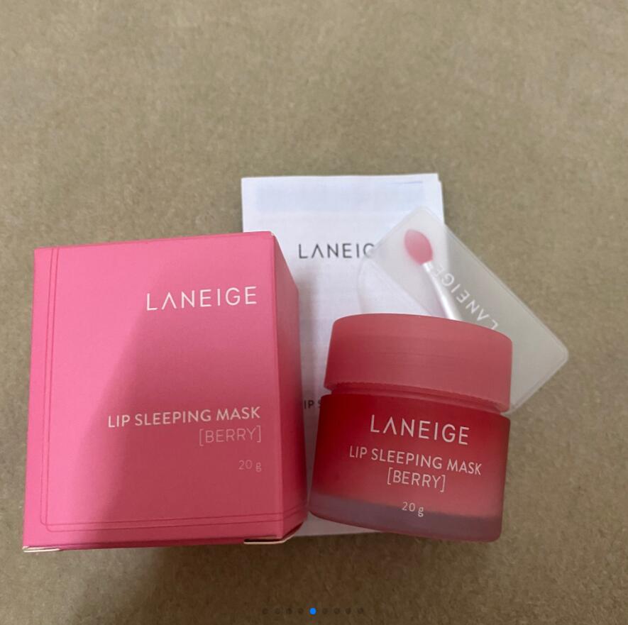 

EPACK New Packaging Laneige Special Care Lip Sleeping Mask Lip Balm Lipstick Moisturizing Anti-Aging Anti-Wrinkle LZ Brand Lip Care Cosmetic 20g, Customize