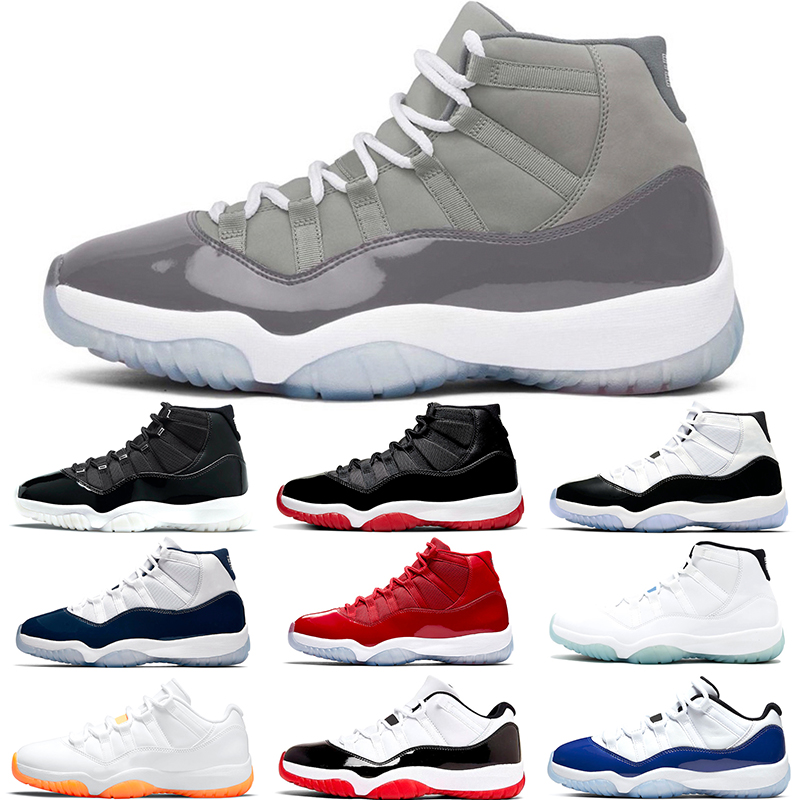 

Jumpman 11 Basketball Shoes 11s Men Women Shoe Cool Grey ubilee 25th Anniversary Low Varsity Red Mens Sports Trainers Sneakers Size 36-47, #17 low university blue 36-47