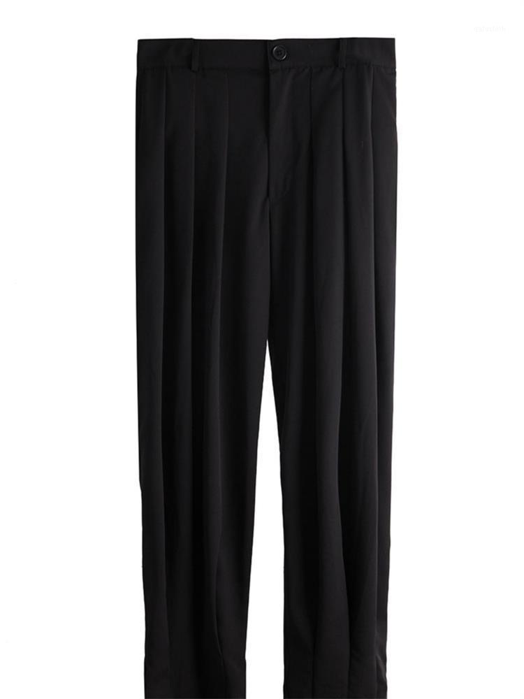 

Men's Pants Spring/summer Wide Leg Fashion Casual Harem Large Yamamoto Style, Black