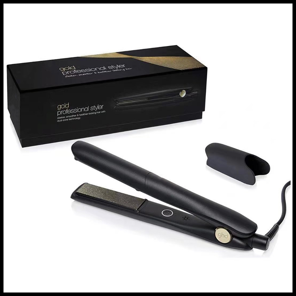 

EPACK Gold Professional Styler V Gold Glide PLATINUM+ Hair Straighteners Professional Styler Flat Hair Iron Straightener Hair Styling tool Black Color