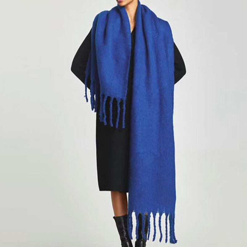 

Scarves Practical Chilly Weather Warming Scarf Lady Exquisite Easy Care