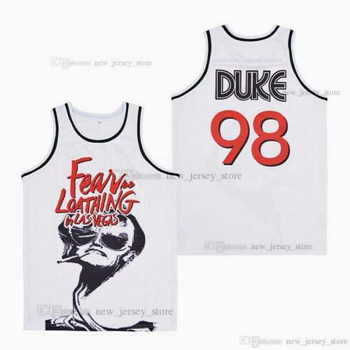 

Movie 98# FEAR AND LOATHING BASKETBALL JERSEY Custom DIY Design Stitched College Baskeball Jerseys