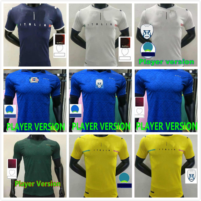 

2021 Player Version Italy Soccer Jerseys BERNARDESCHI BONUCCI BARELLA INSIGNE 21 22 CHIELLINI JORGINHO VERRATTI Maglie da calcio CHIESA Immobile FOOTBALL SHIRTS