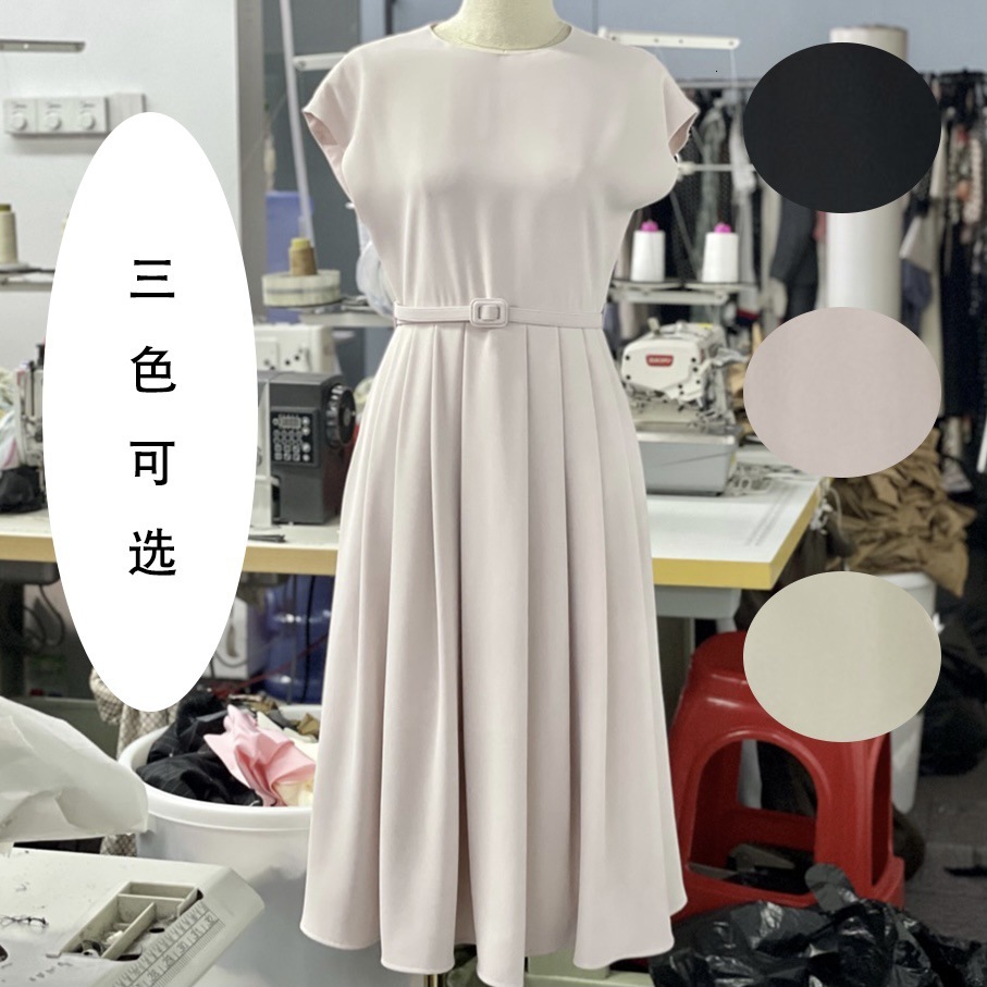

dress d family simple long tender first love, White;black