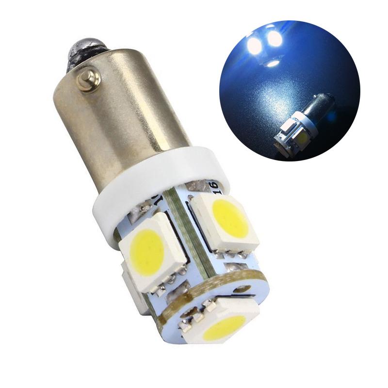 

Car Headlights Post Free!! 2Pcs/lot Marker Lamps Ba9s T4w SMD 5 LED Tower Auto Wedge Light Bulb DC12V Reading