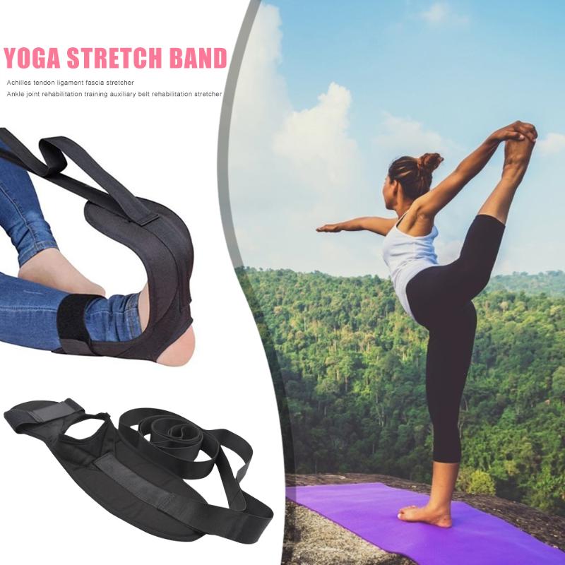 

Stretching Belt Foot Rehabilitation Strap Plantar Fasciitis Leg Training Ankle Joint Correction Braces Yoga Lacing Resistance Bands