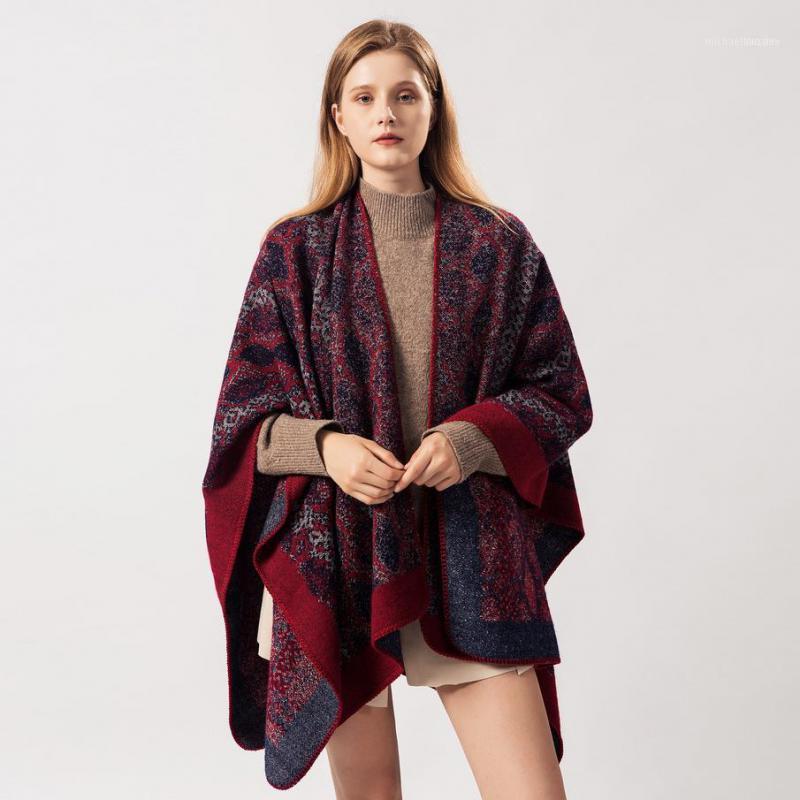 

Women Warm Poncho Artificial Cashmere Shawl And Wrap Soft Cape Oversize Bufanda Echarpes Autumn Spring Winter Scarves1