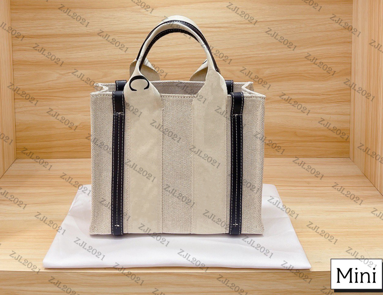 

2021 luxury designer Tote canvas leather shopping bag portable letter large capacity Mommy lady loves it, Box