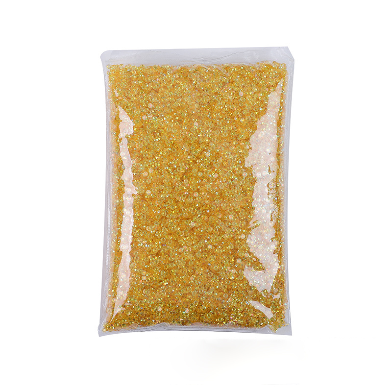 

yan tuo Wholesale 2mm Transparent Bottom Resin Rhinestones For Tumblers Nails