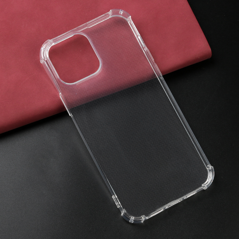 

Transparent Shockproof Airbag Clear Phone Cases For iPhone 12 Pro Max 13 mini 11 6 6s 7 Plus 8plus SE2 1.5mm Soft TPU Back Cover Case