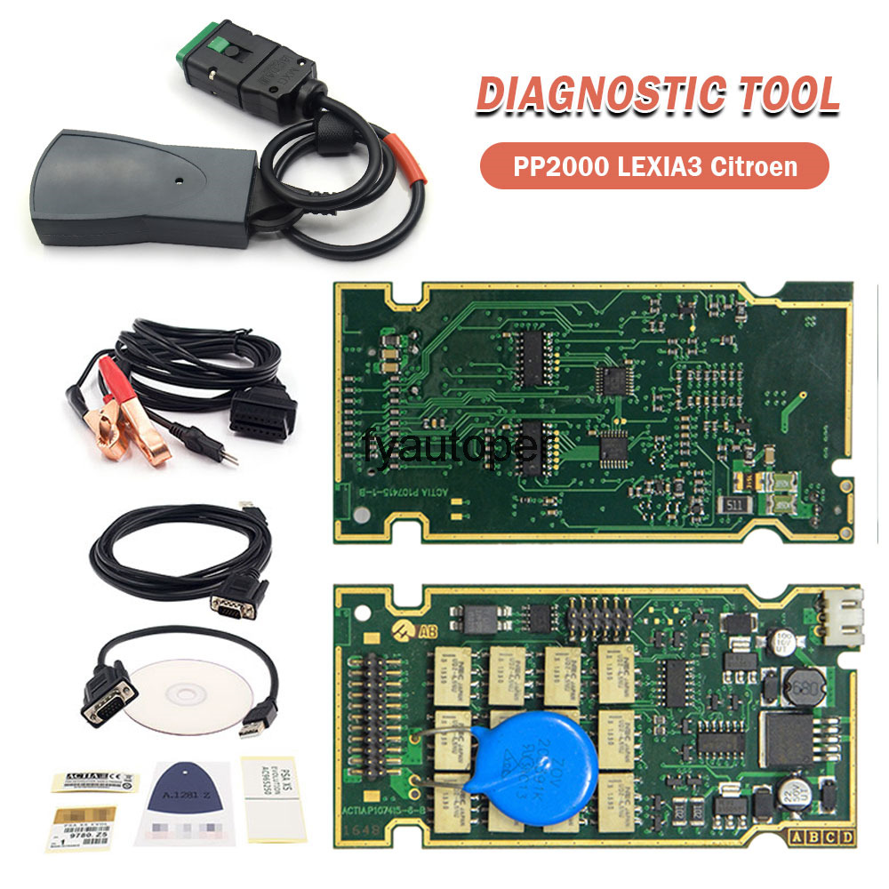 

2021 Lexia3 Diagnostic Tool Lexia 3 V48 PP2000 For Citroen for Peugeot With New Diagbox V7.83 LEXIA-3