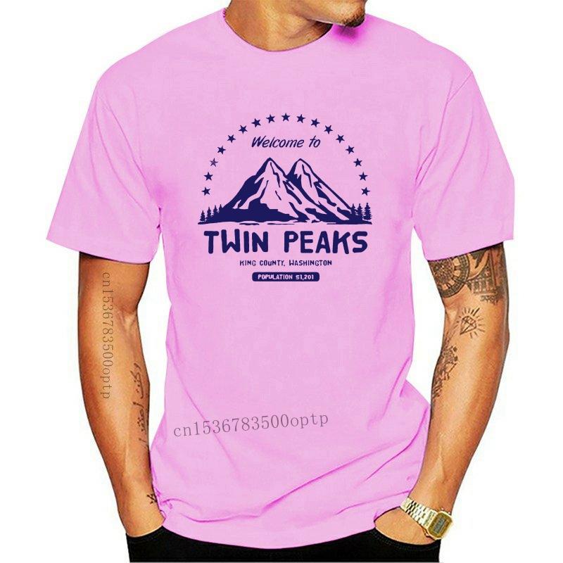 

Men's T-Shirts Twin Peaks Mens T Shirt David Lynch Tv Series, Black