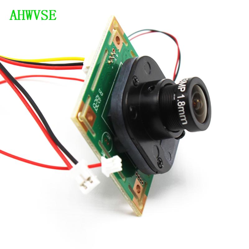 

Wide Angle View CCTV 1.8mm Lens HD 1200TVL Camera Module Board With IR-CUT And BNC Cable Security Dome IP Cameras