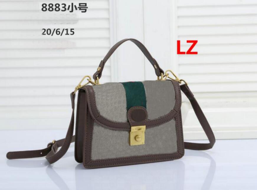 

Designers Shoulder Bags Flap Crossbody Chain Bag Wallets Totes Double Letters Beads Chains Hasp Square Purse Camera Clutch #8883, Black