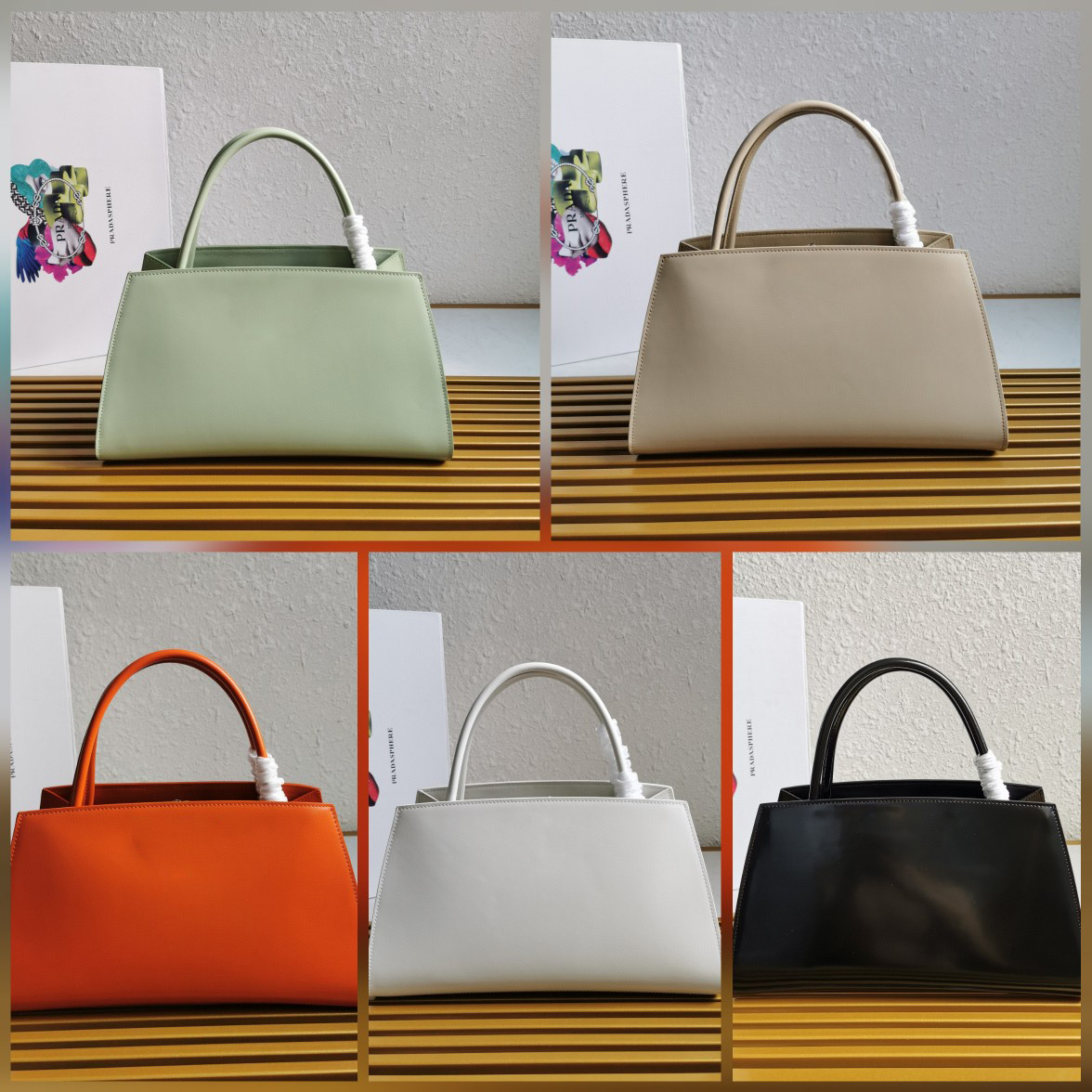 

Luxury ladies black handbag high quality designer leather travel handbag, Box