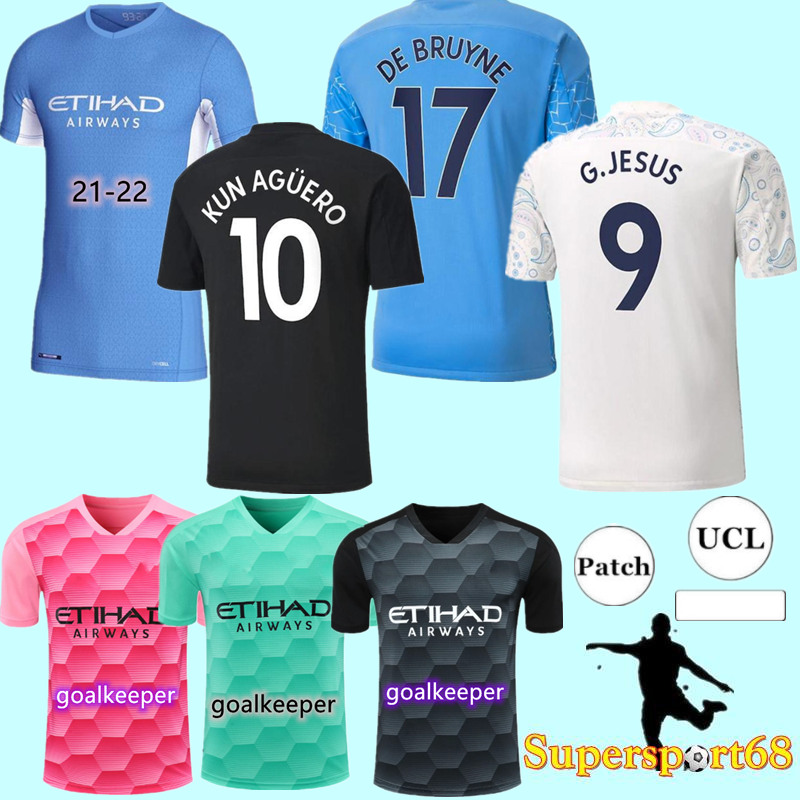 

22 soccer jerseys STERLING football shirt CITY GUNDOGAN Man G.JESUS KUN AGUERO BRUYNE BERNARDO kids FERRAN kit MAHREZ JOAO CANCELO FODEN, Black;yellow