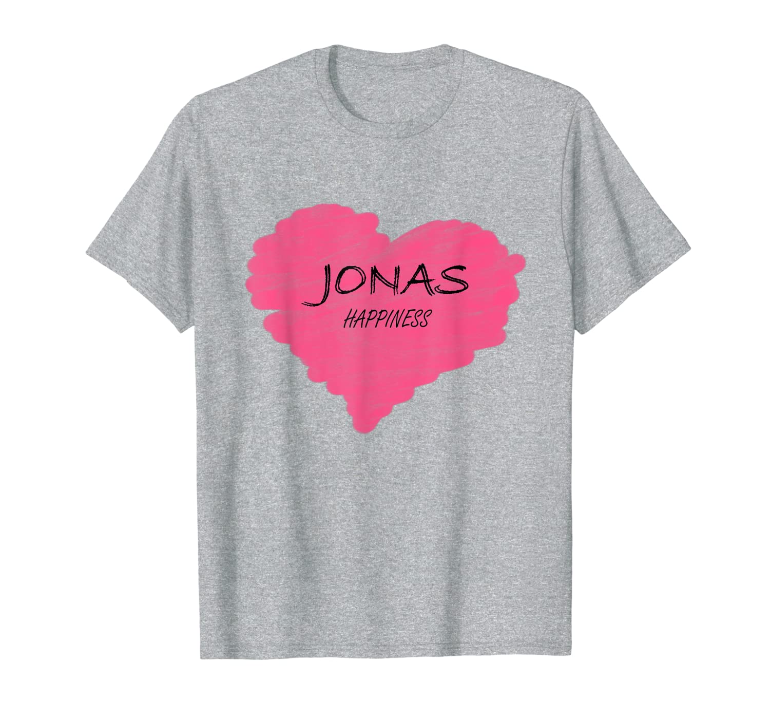

jonas happiness gift t-shirt, White;black