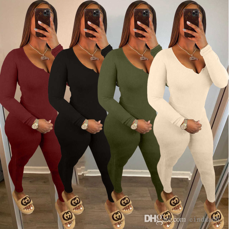 

Women Ribbed Knitted Tracksuits Two Pieces Outfits Long Pants Suit Cleavage Full Sleeve Slim Fit Crop Top And Stretchy Bodycon Legging Sportswear, Burgundy
