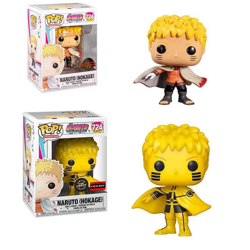 

Funko pop Naruto whirlpool limited edition six track doll model hand pendulum 724#