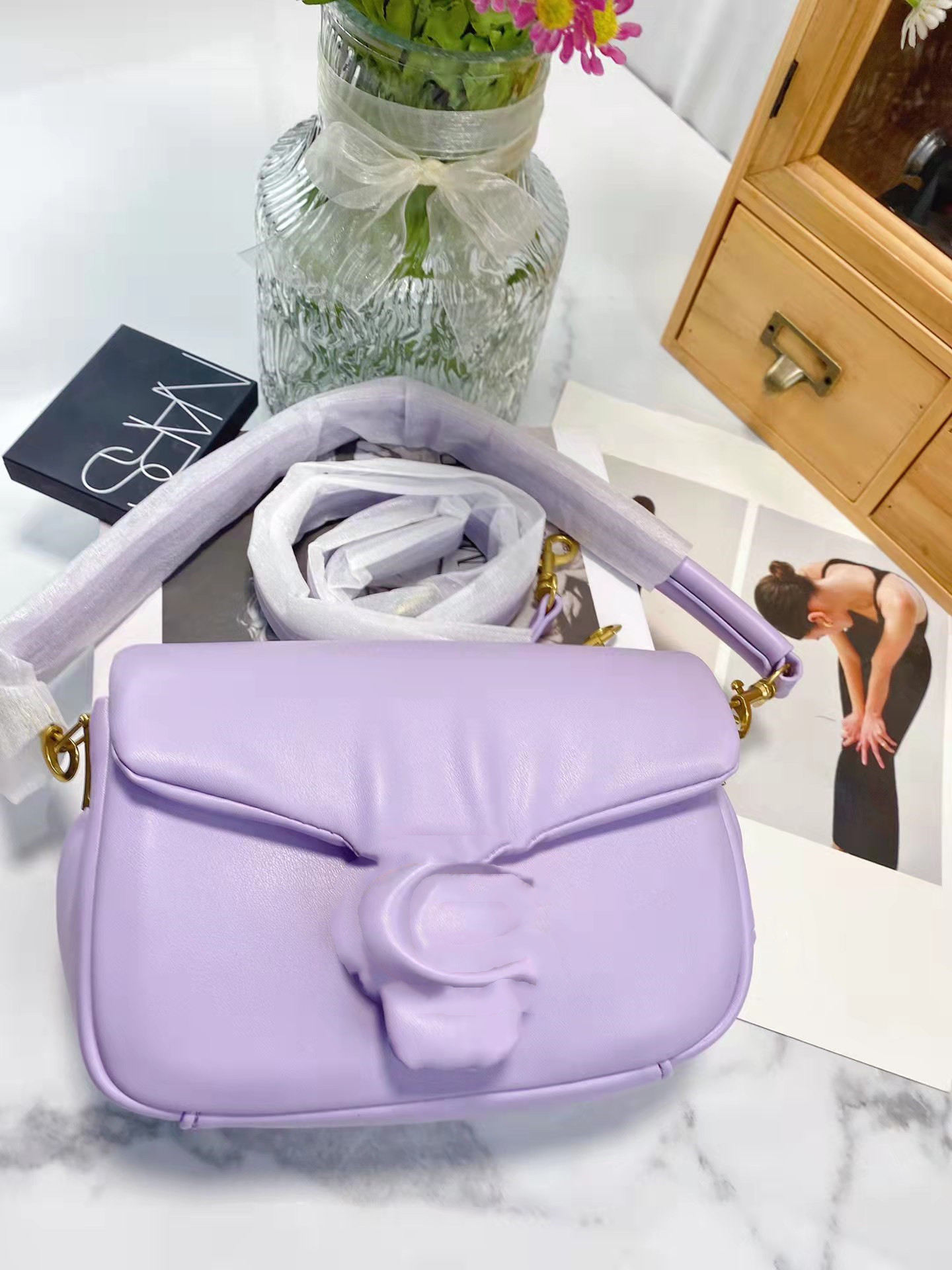 

top quality Tote Bag Handmade Togo Luxury designer Handbags imitation brands classic fashion women purse cowhide leather pochette clutch with original box, Multi-color