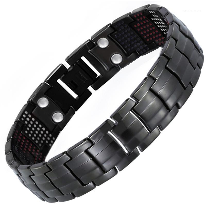 

Balanced Energy Bracelet 4 In 1 Negative Ion Magnetic And Titanium Bangle