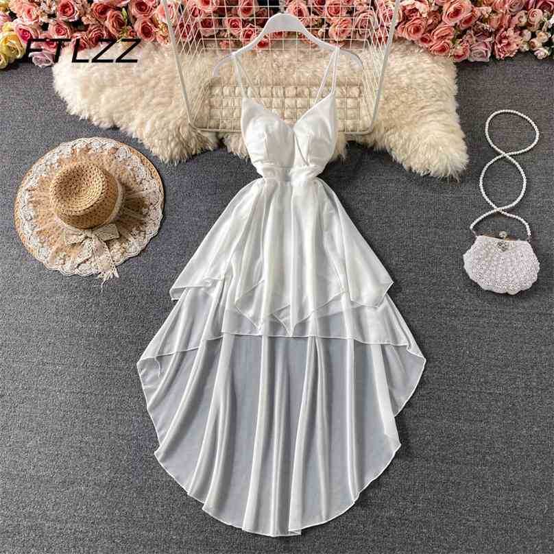 

Women Short Dress Summer Sexy V Neck Patchwork Mesh Boho Dresses Vestidos Mujer Ladies Elegant White Beach Mini Robe 210525