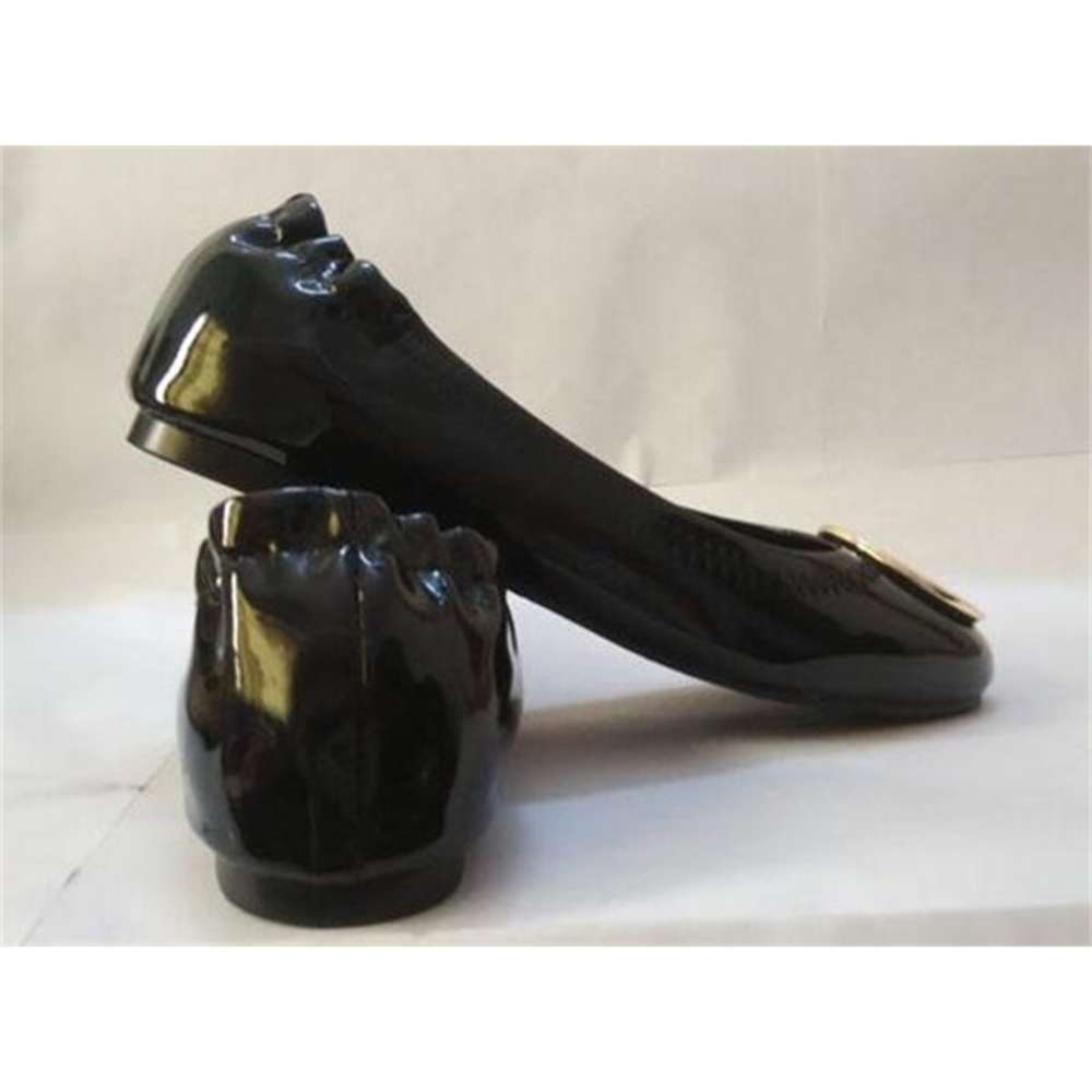 

Hot Sale-Famous Designer Travel Prom Flats Metal Buckle Ballet Flats Women Sheepskin Genuine Leather Shoes Sz 35-41 Johnstoreshow