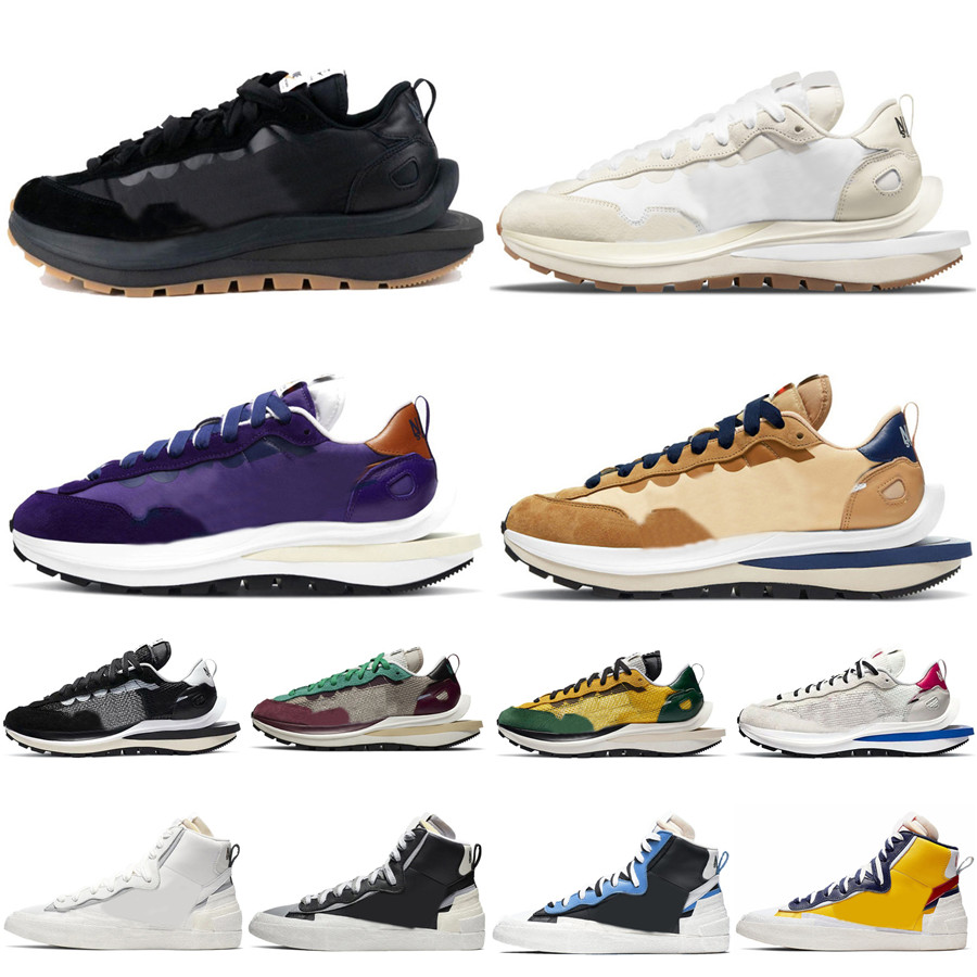 

2021 Authentic VaporWaffle 2.0 LDV Shoes Fragment Sesame Dark Iris LDWaffle Black White Green Blue Red Trainers Men Women Outdoor Sports Sneakers Size US4-13, Customize