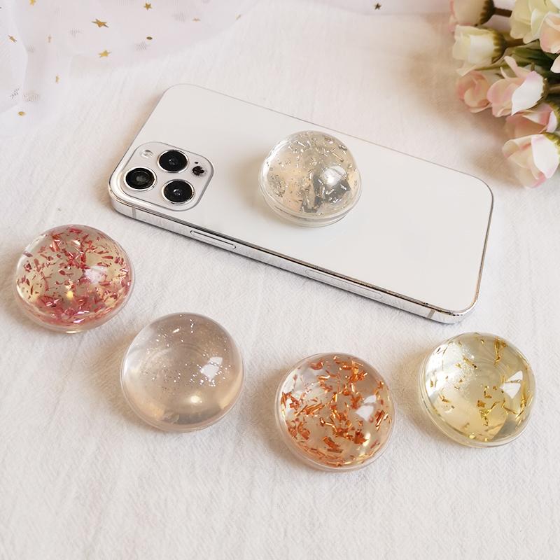 Porte-téléphone portable monte porte-boule de boule de cristaux de la boule de cristaux universels à doigt de la mode multi-fonctions FOWHONE FO