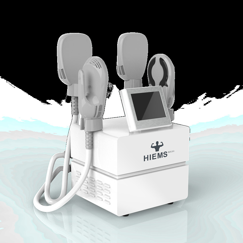 

HlEMT EMS Body Slimming 4 Handles Build Muscle Burn Fat Simulator Machine