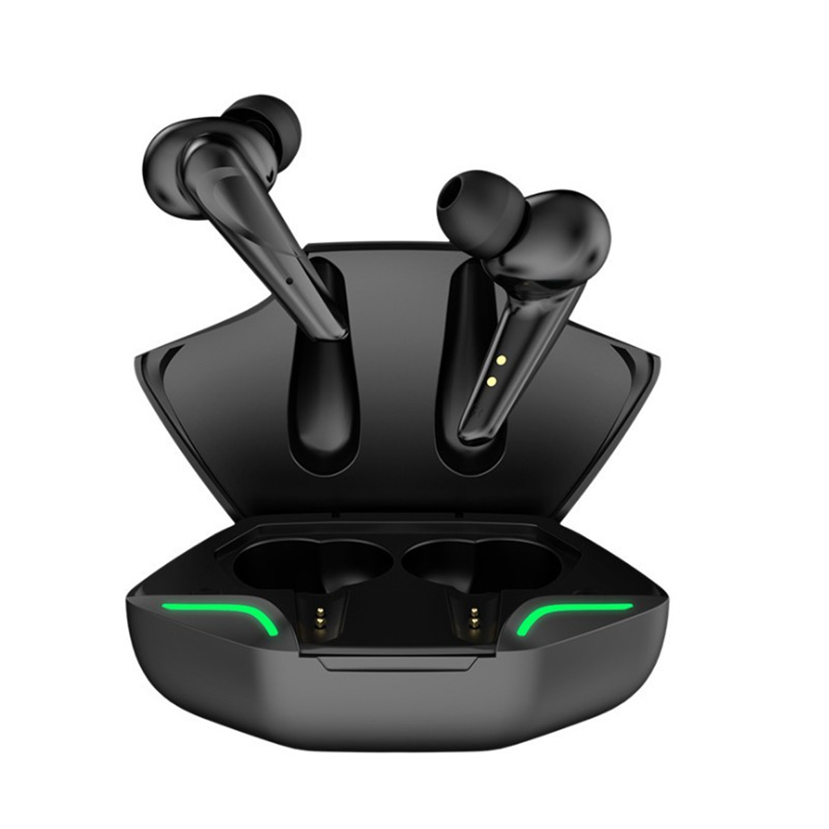 

Gaming Earphones Earbuds Twins Wireless Bluetooth 5.0 Stereo Speaker Comfortable Handfree Duration Headphones Cell Phone Headphone For Smartphones Pad Laptops, Red