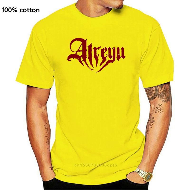 

Men's T-Shirts Men T Shirt Cccstore Atreyu Band Logo - Black Funny T-shirt Novelty Tshirt Women, Yellowmenx839488