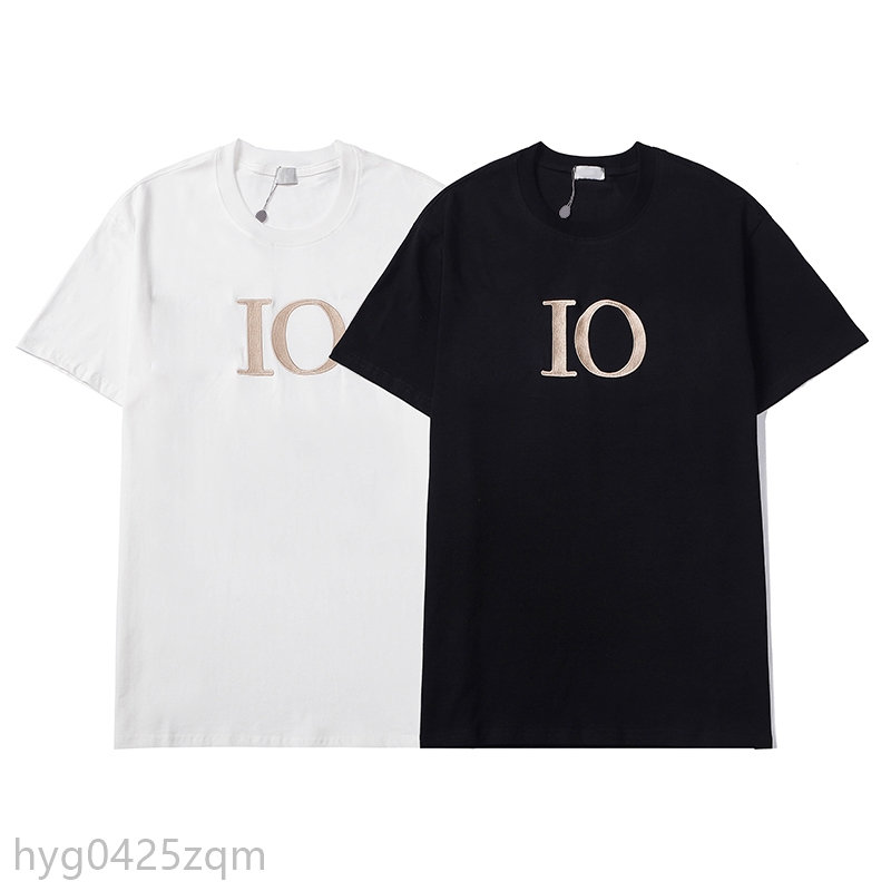 

2021ss Mens Designer T Shirts Fashion Men Clothing 2021 Summer Casual Streetwear Tees Rivet Cotton Blend Crew Neck Short Sleeve S-3XL LOL, White;black