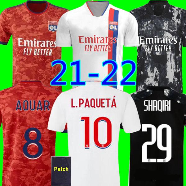 

21 22 Maillot Lyon 4TH 2021 2022 Olympique Lyonnais Soccer Jersey OL digital fourth football shirts SHAQIRI  PAQUETA TRAORE men kids kits equipment BRUNO G tops, Not sold separately