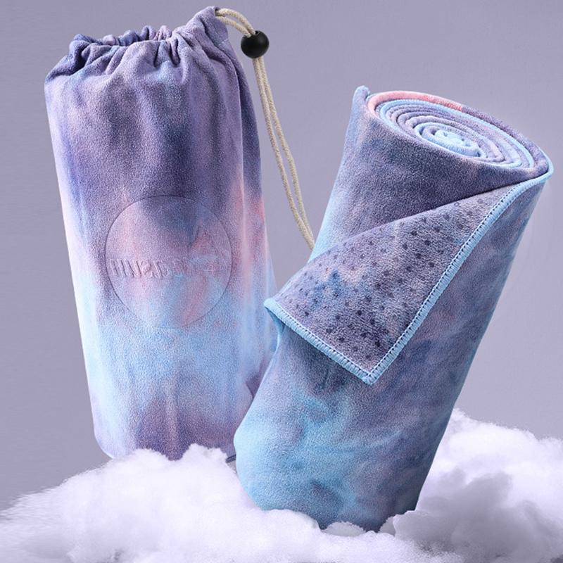 

183*68cm Yoga Mat Towel Printed Non Slip Fitness Sweat Portable Workout Cover For Gym Blankets Original Design
